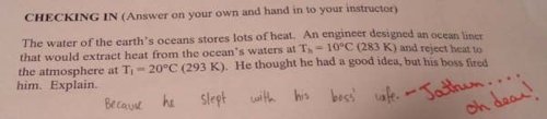 This is how you answer exams :)