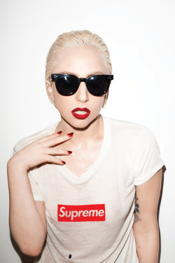 terrysdiary:  Lady Gaga shot by Me for Supreme #5. 