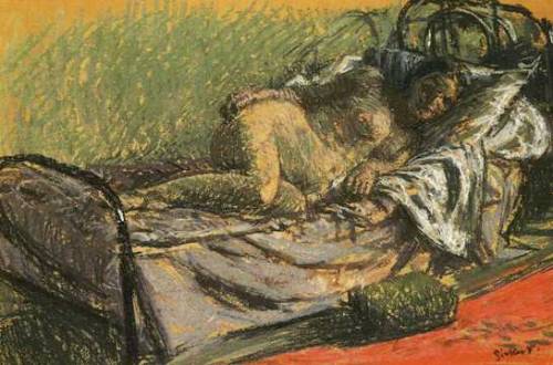 Reclining Nude (1905) - Walter Sickert