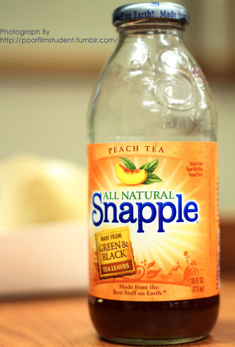 Peach Snaple is the Best!