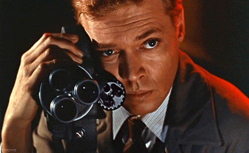 iwdrm:  “Whatever I photograph, I always lose.” Peeping Tom (1960) 