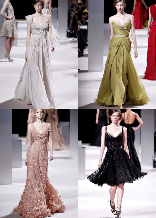 sara-white:  Some of the gowns shown in the Elie Saab Spring/Summer 2011 Couture