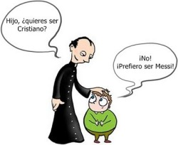 elblogquelegustaatuvieja:  elguindilla:  El fútbol es la nueva religión  Follow now! 