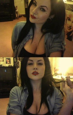 Inkavantessel:  Just Fooling Around With My Webcam.. :P So This Week Has Been A Pretty