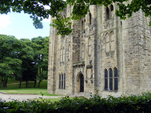 Hylton Castle is a ruined stone castle in the North Hylton area of Sunderland, Tyne and Wear, Englan