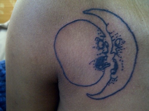 Mom hates my new tattoo.   Thanks again, Kurt.