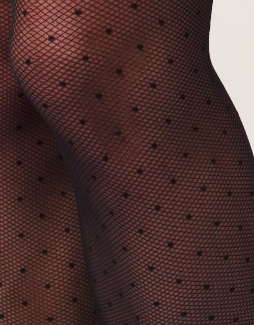 Wolford Elegant Spot Fishnet Tights