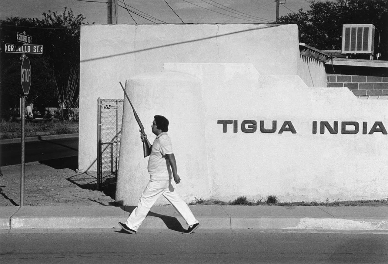 shotgun photo by William P. Wright Jr, The Tiguas: Pueblo Indians of Texas series,