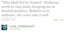 chatterboxrose:  LORD VOLDEMORT APPRECIATION LIFE.