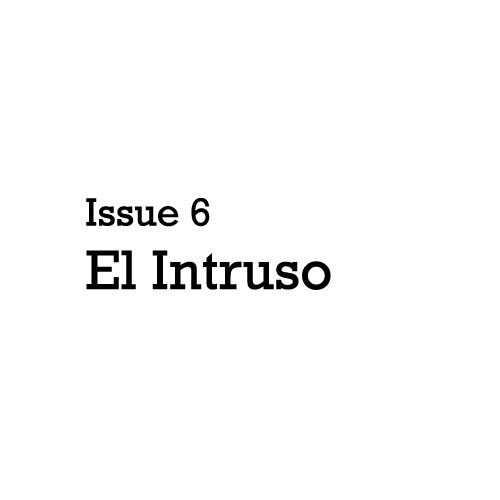 thinkingphotography:
“ Issue #6
El intruso
Deadline: 29 de Marzo
”