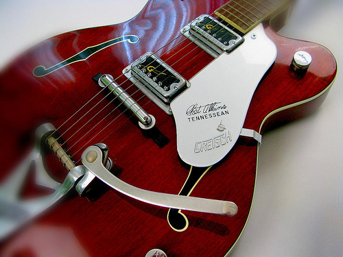 guitar-porn:
“1965 Gretsch Tennessean with Bigsby. And in soft focus too…
”