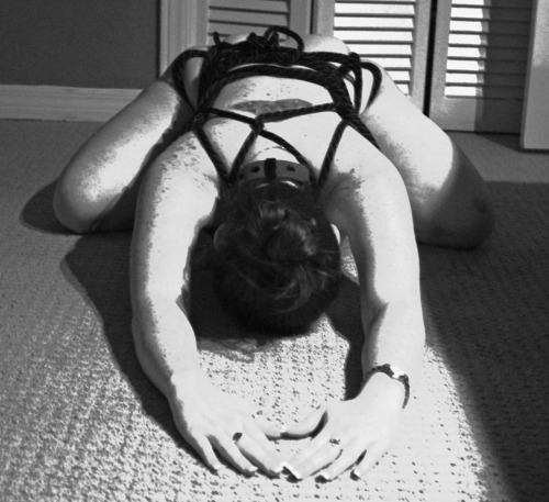 swaybound:  This is a position I “borrowed” from cranialvault. I called it Bow Down. (originally cra