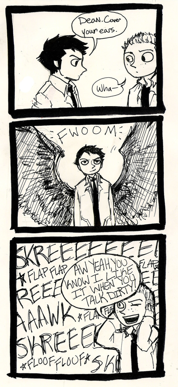 &ldquo;SCREEEEEE!!!! RAWRK! *FLAPFLAPFLAP* &quot;Aw yea baby, then what?&rdquo;