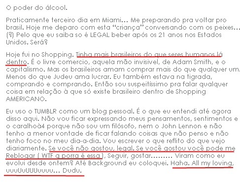 No Tumblr do Dudu Surita...