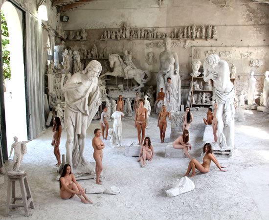 contemporary-art-blog: Vanessa Beecroft, VB Marmi Carrara, Italy, 2010
