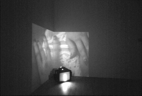 oxide-joyride:Vito Acconci - Still from Pornography in the Classroom, 1975. 