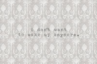 I felt like this for a solid period of time recently.  Instead I woke up today and