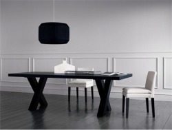 creatio-ex-materia:   Black And White Dining