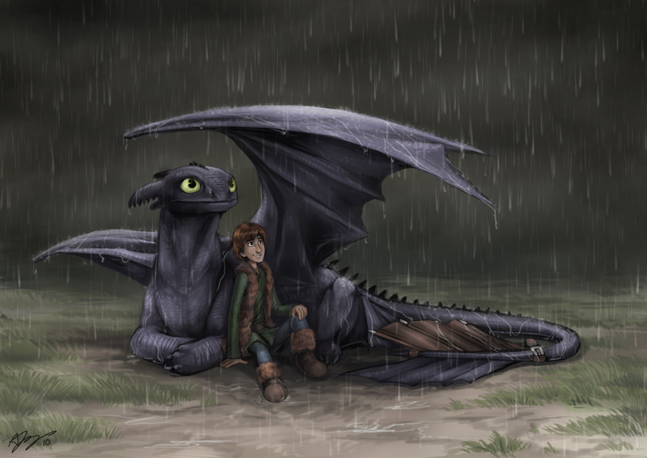 deviantart:  How To Train Your Dragon by *pinali  :&rsquo;)