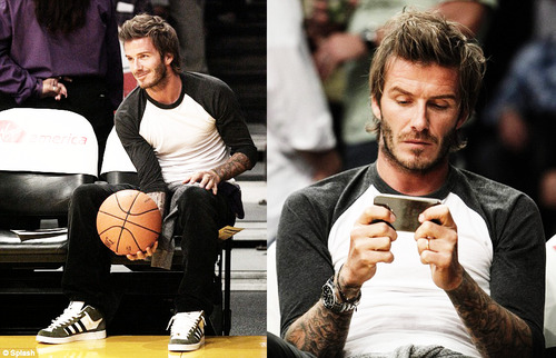 Becks, you look a little bit Wolverineish ;)