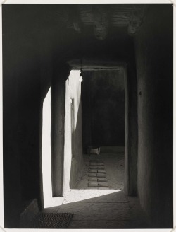 Door to Patio, O'Keeffe&rsquo;s House, Abiqui, New Mexico photo by Todd Webb, 1981