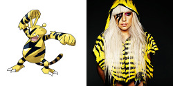 ladygagaisunoriginal:  Lady Gaga copies Electabuzz.