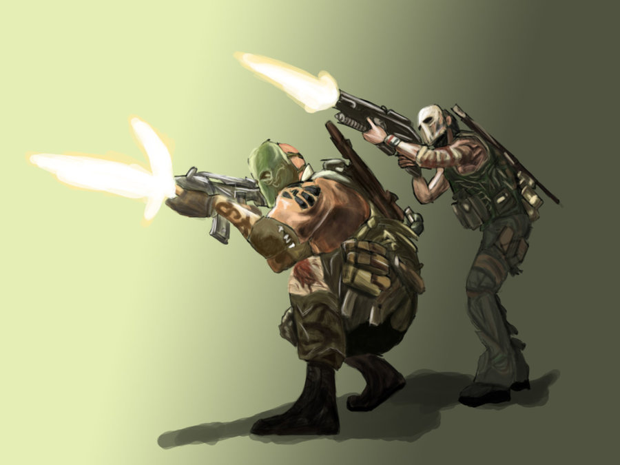 videogamenostalgia:  Army of Two: The 40th Day - by RotBass