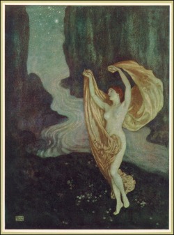 hoodoothatvoodoo:  Art by Edmund Dulac 