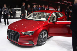 carpr0n:  Suisse red Starring: Audi A3 Concept