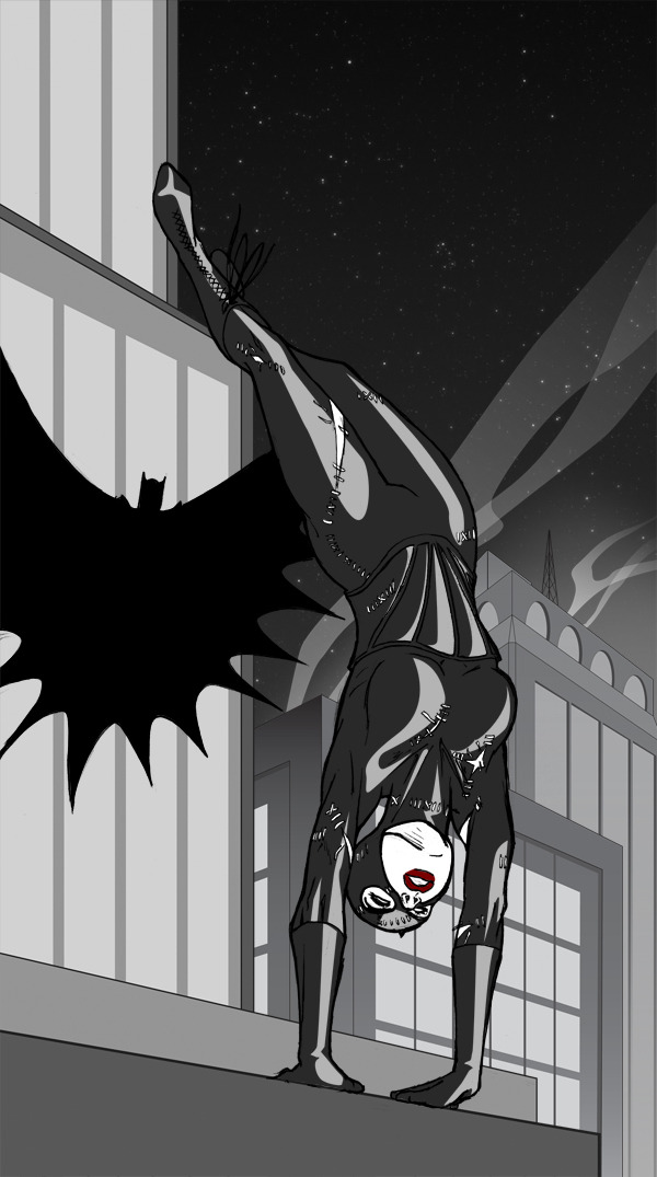 thebatandthecat:  The Chase by *oceangranny03 on deviantART 
