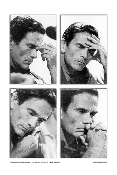 Pier Paolo Pasolini (Bologna, 5 marzo 1922 – Ostia, 2 novembre 1975)