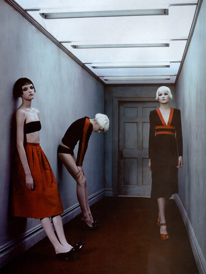 Vlada Roslyakova, Lily Donaldson, and Solange Wilvert by Steven Klein for Vogue Paris