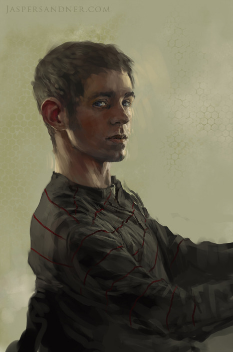 eatsleepdraw:  Self-Portrait painted from life!! 
