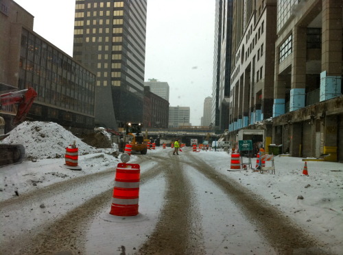 Lower Wacker Drive. They Actually Removed The Whole Street Level. Usually It Is Dark And Dangerous Down Here,