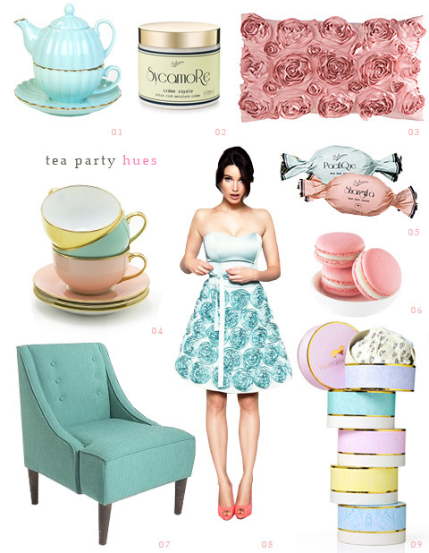 Tea Party Hues | Eat Drink Chic
I love everything about Eat Drink Chic, especially her DIYs, but I couldn’t resist not sharing this pretty collage with you. I just realised that pastels are my heaven, why have I not realised this til now?