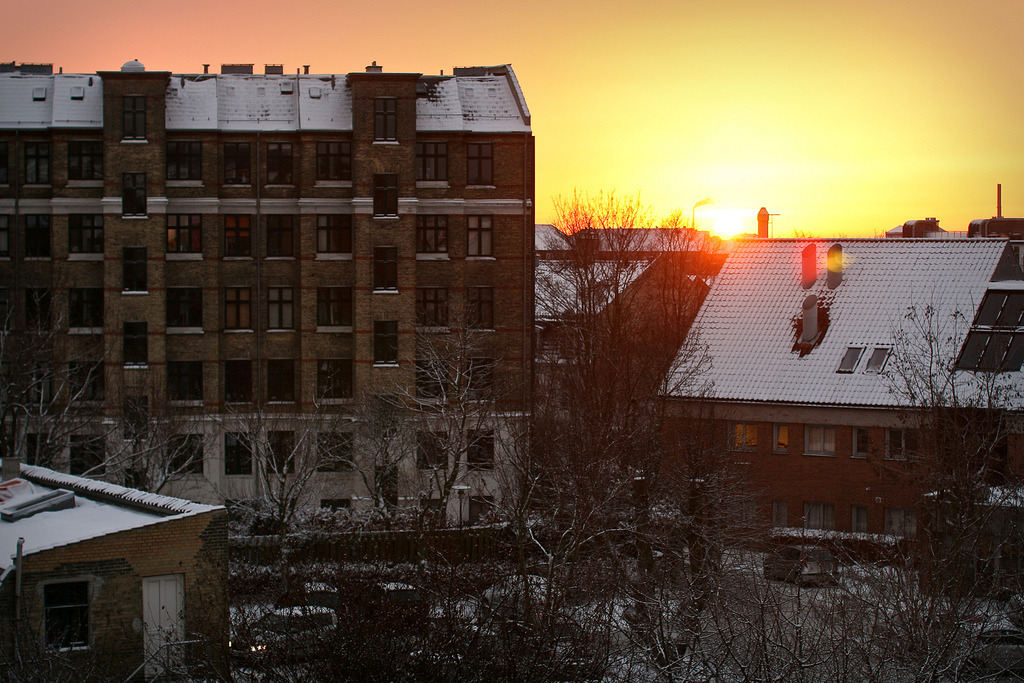 Baggårdssolnedgang, 2010