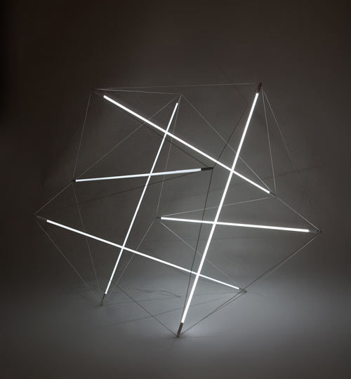 symmetrical:  (via afterclap)  The light sculptures won best Studio North Collection