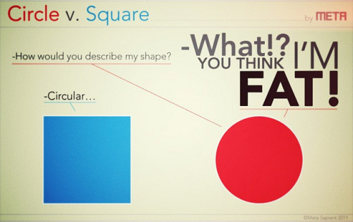 Circle V. Square (by Meta Sapient)