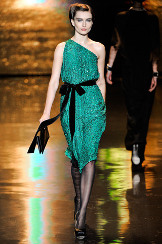 Badgley Mischka.  I love the velvet ribbons.