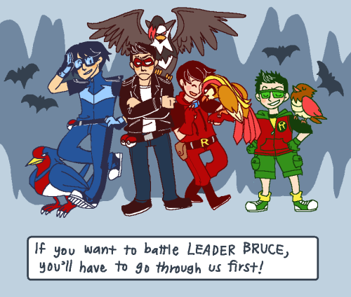 batbox:LEADER BRUCE. dying.