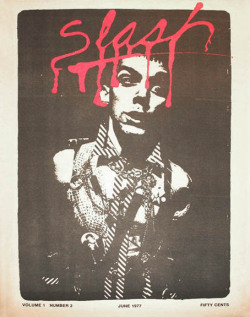 100andtwenty2:  The Weirdos - Slash Magazine Volume 1 #2 - 1977 