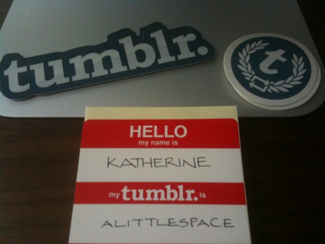 Today in Updates:
Very happy to announce that I work here now (trust me, this was a tough one to keep to myself for the past few weeks). I’m beyond thrilled to join the Tumblr team as their resident Communications girl. Drop me a line and say hello!