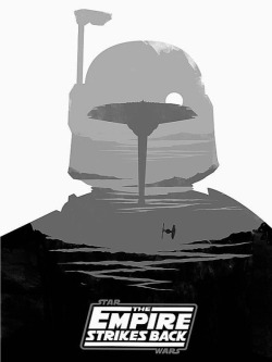 kindlewallpapers:  The Empire Strikes Back by Olly Moss 