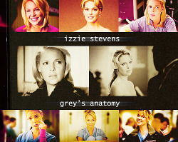  |30 TV Characters| 24. Izzie Stevens  “It