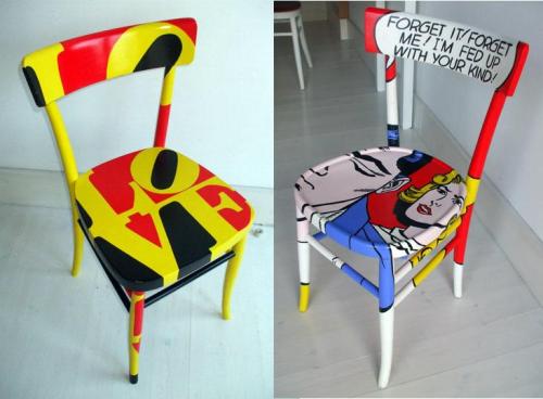 4tones:Pop Art Furniture - Silvia Zacchello