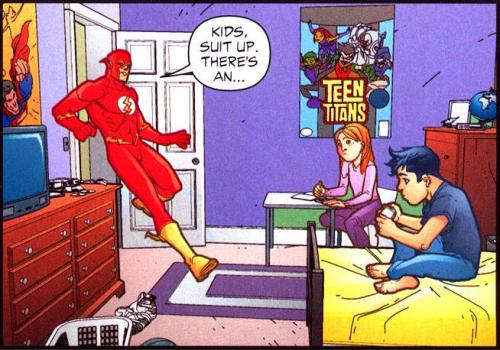 lusilly: firefly20ffm: THEY HAVE A TEEN TITANS GO! CARTOON POSTER IN THEIR ROOM! *SQUEALS* SO CUTE