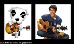 dont-hate-me-cause-im-gryffindor:  inspiration: yellowgoldisbeautiful Guitar, eyebrows, puppyblaine…how could it not be? 