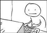When someone hasn't texted/inboxed you back but you see them talking to people online
