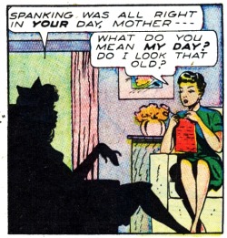 comicallyvintage:  Spanking - never goes out of fashion. 