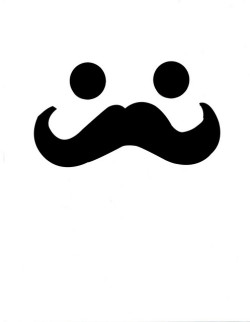 Bluelungs:  Mustache (By Eve▼Orea) 